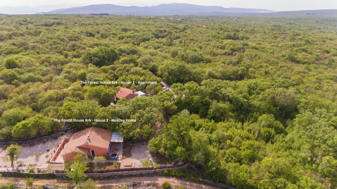 The Forest House Krk 1 Kras المظهر الخارجي الصورة